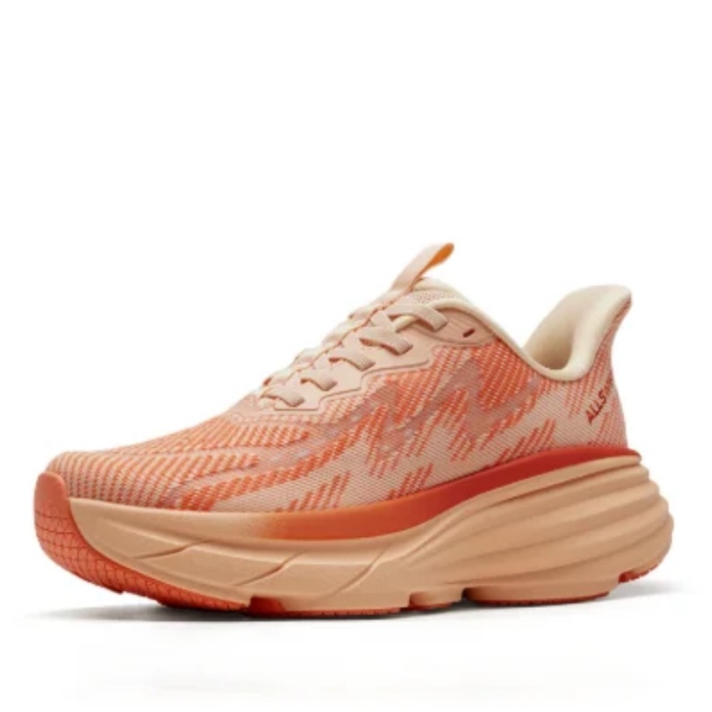 Never worn Women's Athletic Sneakers - Peach/orange